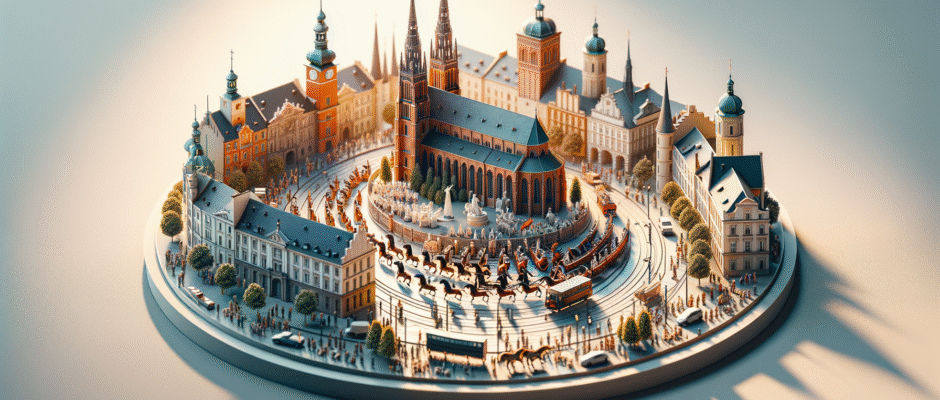 Wydarzenia kulturalne w województwie opolskim, przedstawiające festiwale i atrakcje w miastach i gminach regionu.